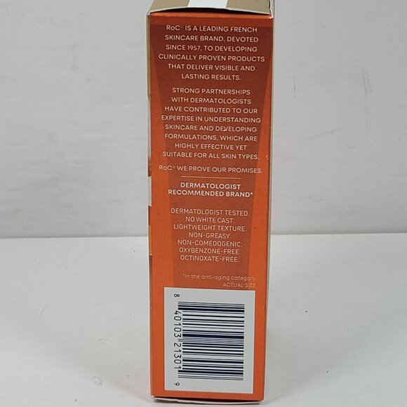 RoC Multi Correxion Revive + Glow Moisturizer SPF 30 With Vitamin C 1.7 Oz NIB - Picture 3 of 4